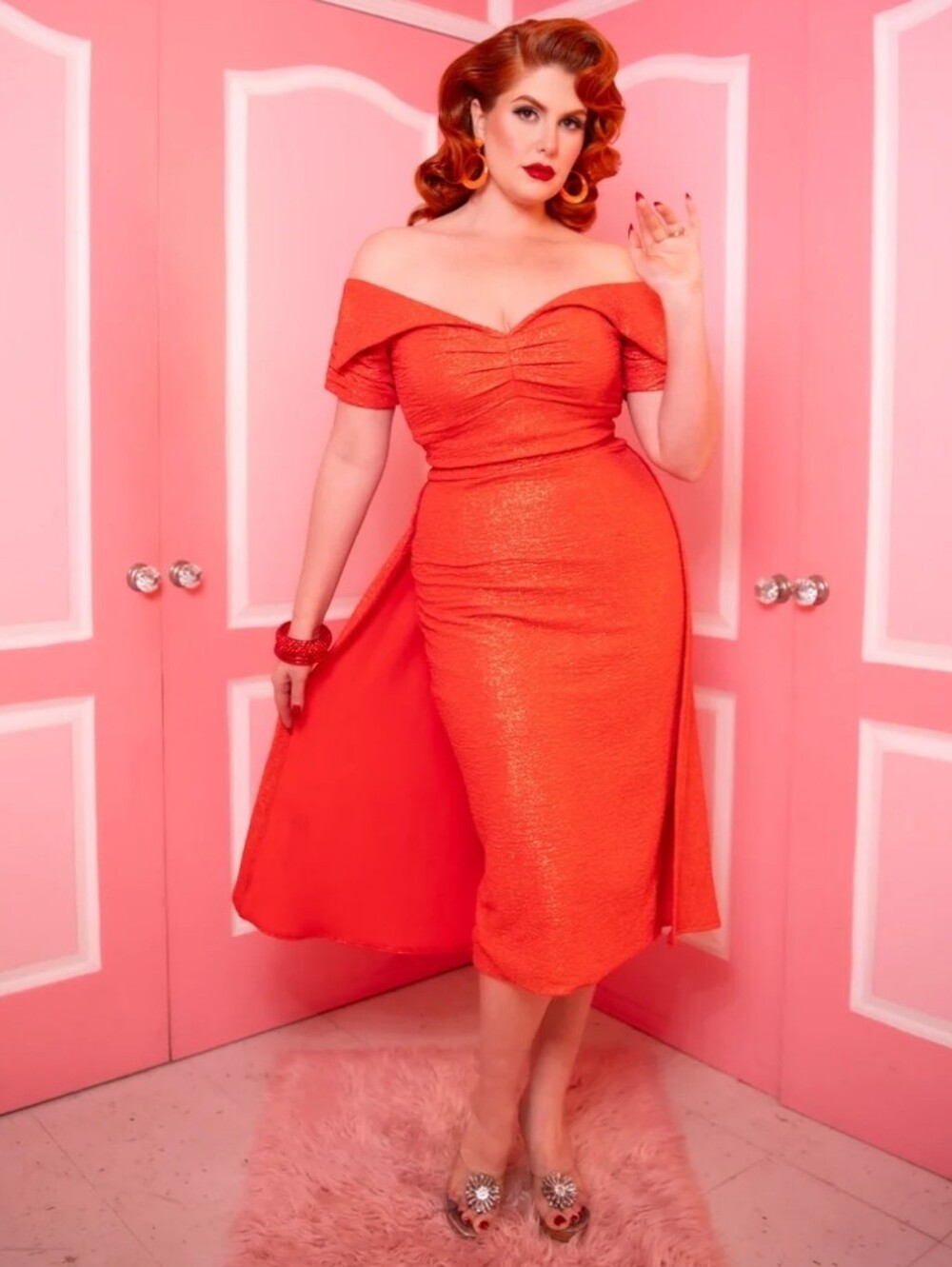 Lady Splendor The Coral Bliss Dress XL